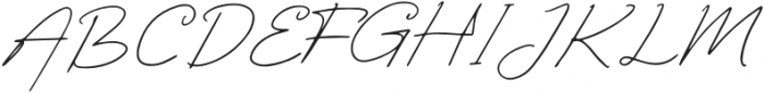 Chowgant Signature otf (400) Font UPPERCASE