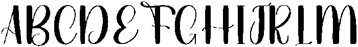 Christian Regular otf (400) Font UPPERCASE