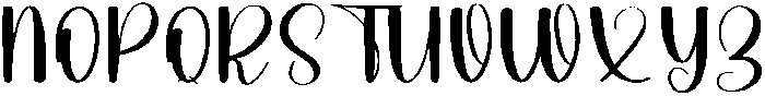 Christian Regular otf (400) Font UPPERCASE