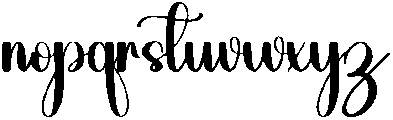 Christian Regular otf (400) Font LOWERCASE