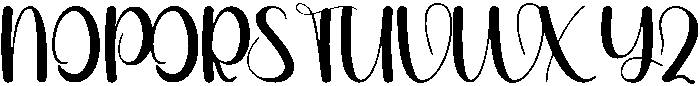 Christian Regular otf (400) Font UPPERCASE