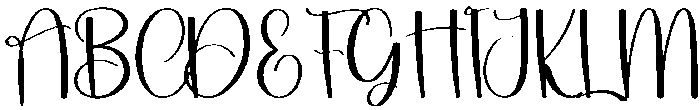 Christian Regular otf (400) Font UPPERCASE