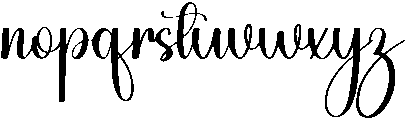 Christian Regular otf (400) Font LOWERCASE
