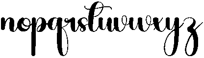 Christian Regular otf (400) Font LOWERCASE