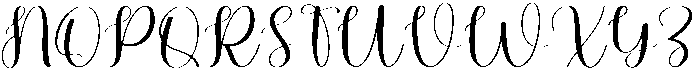 Christian Regular otf (400) Font UPPERCASE