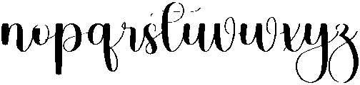 Christian Regular otf (400) Font LOWERCASE
