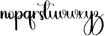 Christina Regular otf (400) Font LOWERCASE