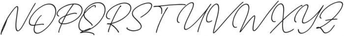 Christina Signature Italic otf (400) Font UPPERCASE
