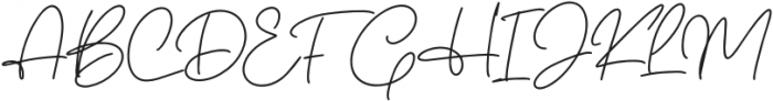 Christina Signature otf (400) Font UPPERCASE