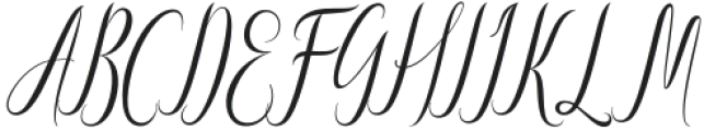 Christina otf (400) Font UPPERCASE