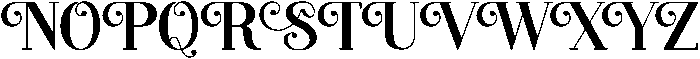 Christmas Amour otf (400) Font UPPERCASE