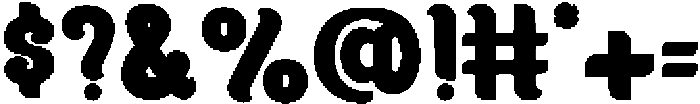 Christmas Bakery otf (400) Font OTHER CHARS