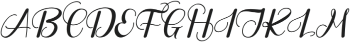 Christmas Beautiful Italic Italic otf (400) Font UPPERCASE