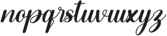 Christmas Beautiful Italic Italic otf (400) Font LOWERCASE