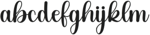 Christmas Beautiful otf (400) Font LOWERCASE