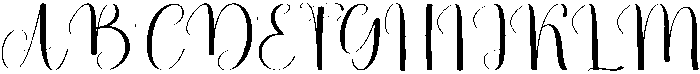 Christmas Bells Regular otf (400) Font UPPERCASE