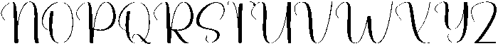 Christmas Bells Regular otf (400) Font UPPERCASE