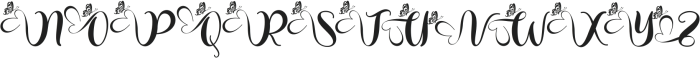 Christmas Betterlove otf (400) Font UPPERCASE