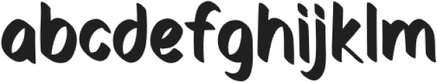 Christmas Blessing Bells Regular otf (400) Font LOWERCASE