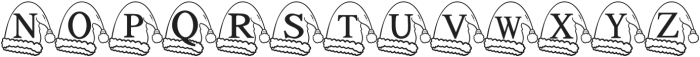 Christmas Cheer Regular ttf (400) Font UPPERCASE