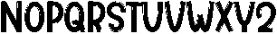Christmas Desember Regular otf (400) Font UPPERCASE
