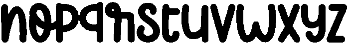 Christmas Family Regular otf (400) Font LOWERCASE