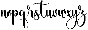 Christmas Family otf (400) Font LOWERCASE