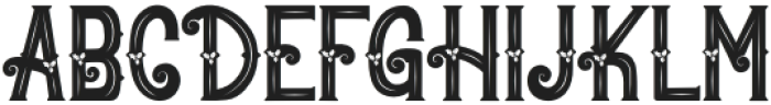 Christmas Festivals Regular otf (400) Font UPPERCASE