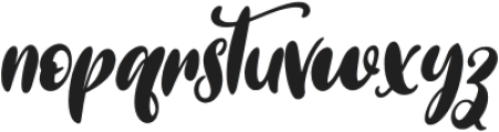 Christmas Festive Italic otf (400) Font LOWERCASE
