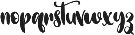 Christmas Festive otf (400) Font LOWERCASE