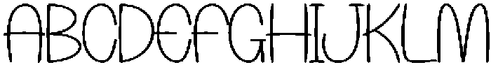 Christmas Frameline Regular otf (400) Font UPPERCASE