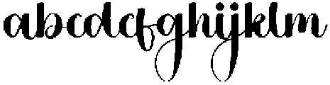 Christmas Honeymoon Regular otf (400) Font LOWERCASE