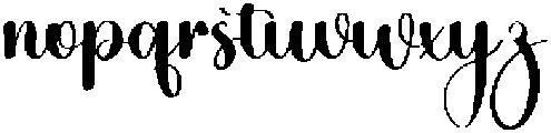 Christmas Honeymoon Regular otf (400) Font LOWERCASE