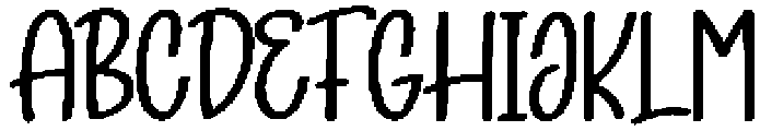 Christmas Hunting Regular otf (400) Font UPPERCASE