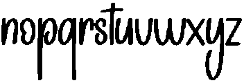 Christmas Hunting Regular otf (400) Font LOWERCASE