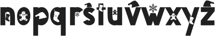 Christmas Jewelry ttf (400) Font LOWERCASE