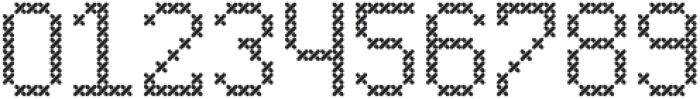 Christmas Knitted Cross-Stitch Font v1.0 ttf (400) Font OTHER CHARS