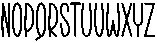 Christmas Lanterns Regular otf (400) Font UPPERCASE