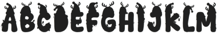 Christmas Light Regular otf (300) Font UPPERCASE