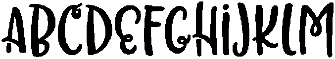 Christmas Lights Regular otf (300) Font UPPERCASE