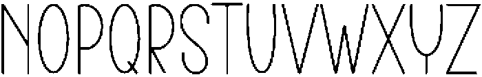 Christmas Minimalist Regular otf (400) Font UPPERCASE