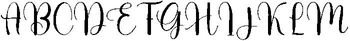 Christmas Music Regular otf (400) Font UPPERCASE