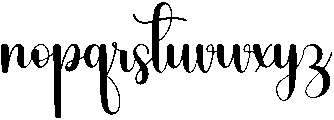 Christmas Music Regular otf (400) Font LOWERCASE