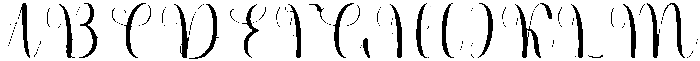 Christmas Party Regular otf (400) Font UPPERCASE