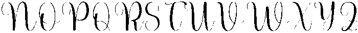Christmas Party Regular otf (400) Font UPPERCASE