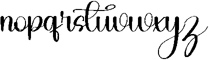 Christmas Regular otf (400) Font LOWERCASE