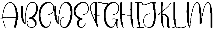 Christmas Regular otf (400) Font UPPERCASE