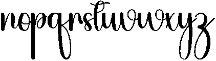 Christmas Regular otf (400) Font LOWERCASE