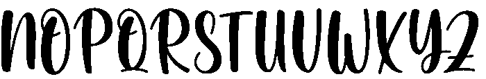 Christmas Regular otf (400) Font UPPERCASE