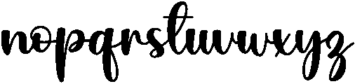 Christmas Regular otf (400) Font LOWERCASE